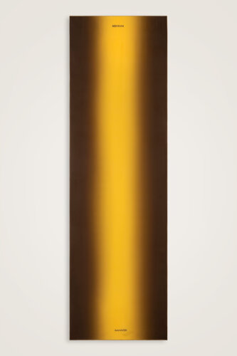 Gradient Brown-Copper Crepe Silk Shawl - 2