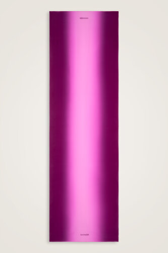 Gradient Fuchsia-Pink Crepe Silk Shawl 