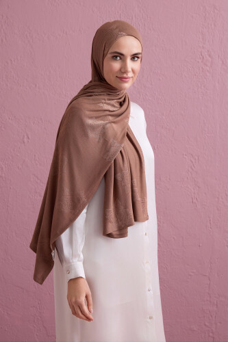 Gül Jakar Taba Supreme Şal 70x180 - 3