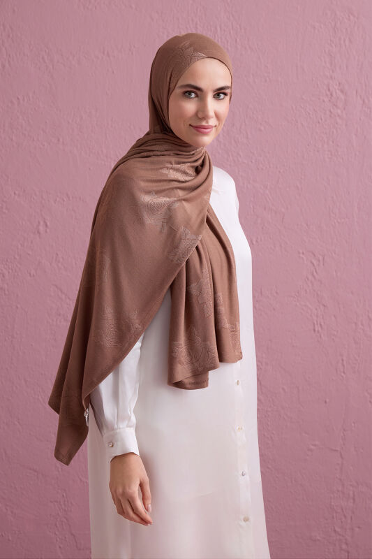 Gül Jakar Taba Supreme Şal 70x180 - 3