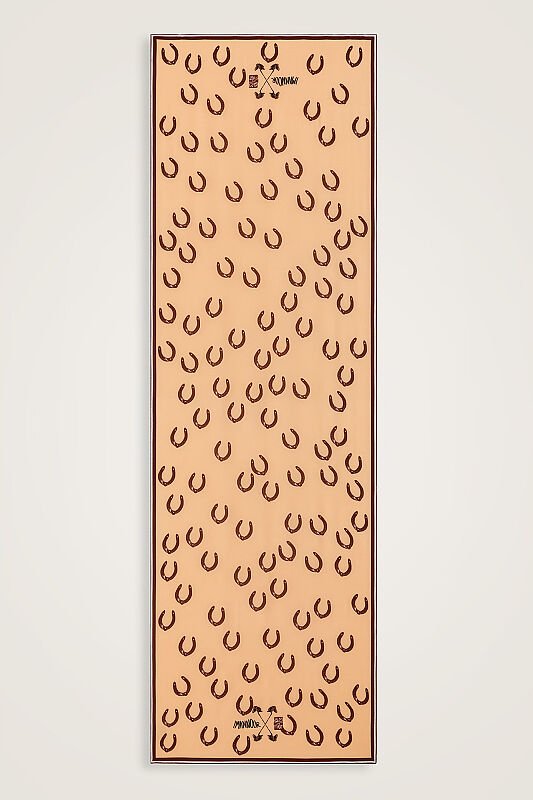 Gülsarı Açık Bej Krep İpek Şal 70x210 - 1