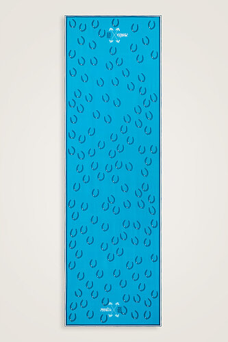 Gulsari Turquoise Crepe Silk Scarf 