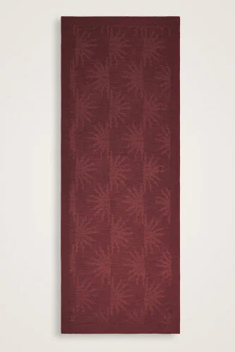 Güneş Doğarken Bordo Ferah Tencel Şal 700x200 - 2