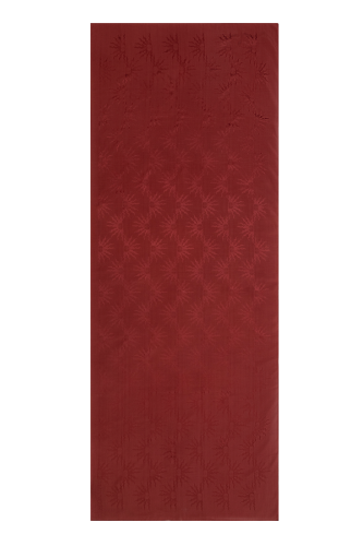 Güneş Doğarken Bordo Shiny Jakar Şal 70x200 - 2