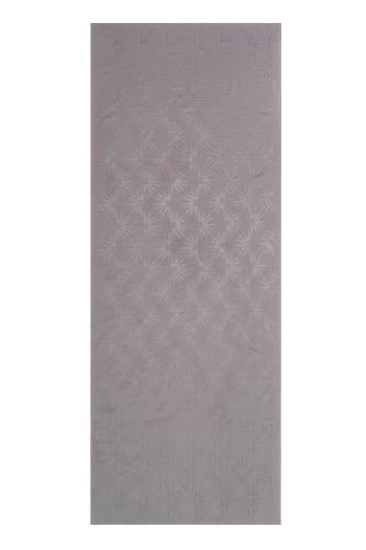 Güneş Doğarken Gri Shiny Jakar Şal 70x190 - 2