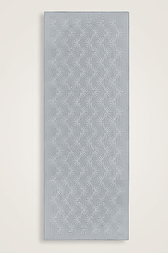 Güneş Doğarken Gri Shiny Jakar Şal 70x200 - Imannoor (2)