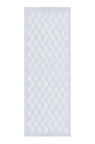 Güneş Doğarken Gümüş Shiny Jakar Şal 70x200 - 4