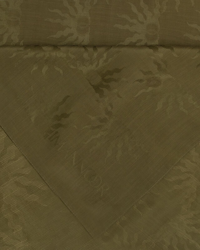 Güneş Doğarken Haki Shiny Jakar Şal 70x200 - 2