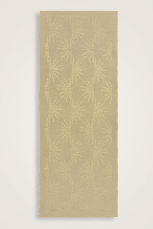 Güneş Doğarken Kum Beji Ferah Tencel Şal 70x200 - 2