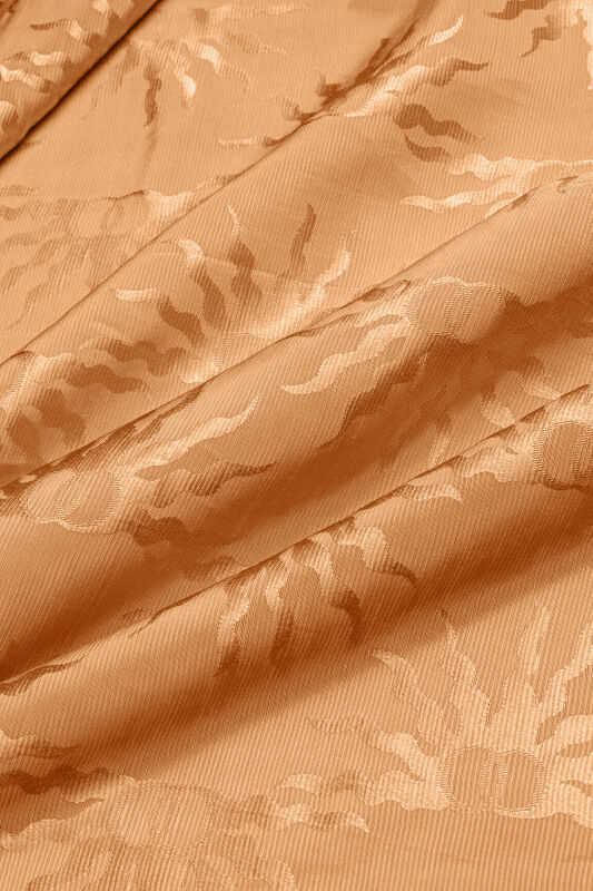 Güneş Doğarken Safran Shiny Jakar Şal 70x200 - 4