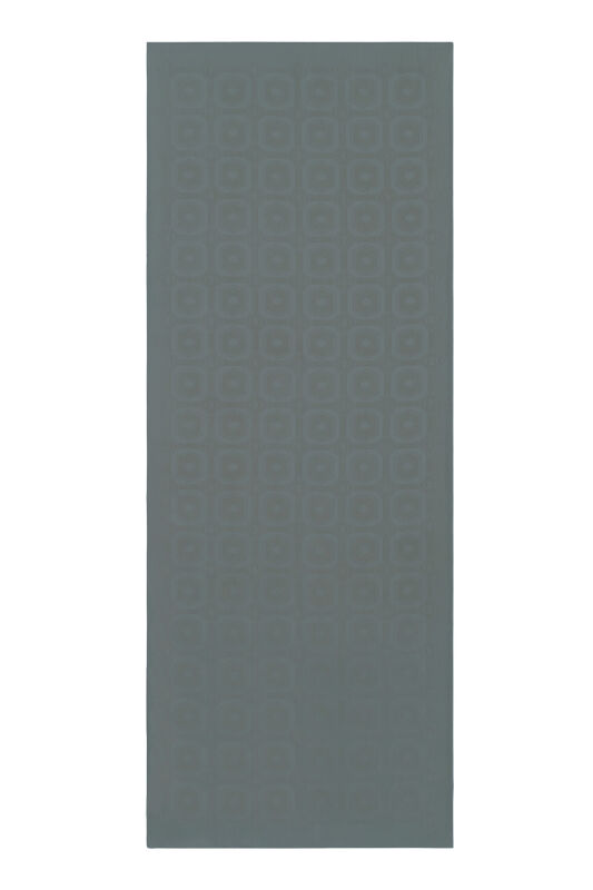 Hexagon Baklava Anthracite Ramy Jacquard Shawl - 1