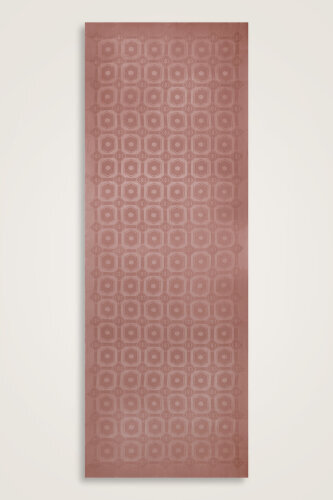 Hexagon Baklava Dusty Rose Ramy Jacquard Shawl - 2