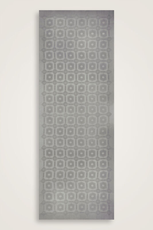 Hexagon Baklava Emerald Green Ramy Jacquard Shawl - 2