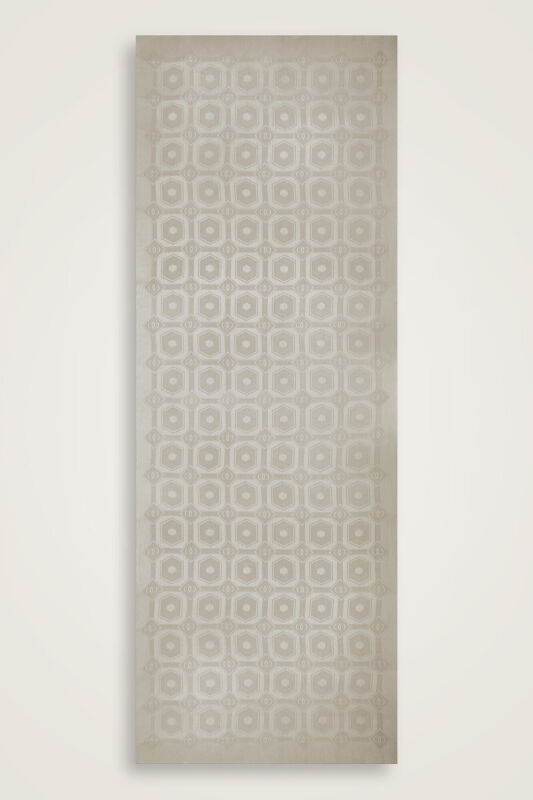 Hexagon Baklava Emerald Green Ramy Jacquard Shawl - 2