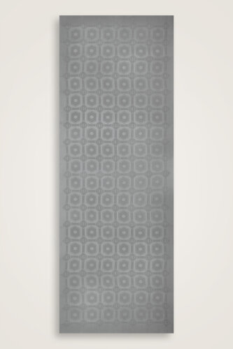 Hexagon Baklava Gray Ramy Jacquard Shawl 