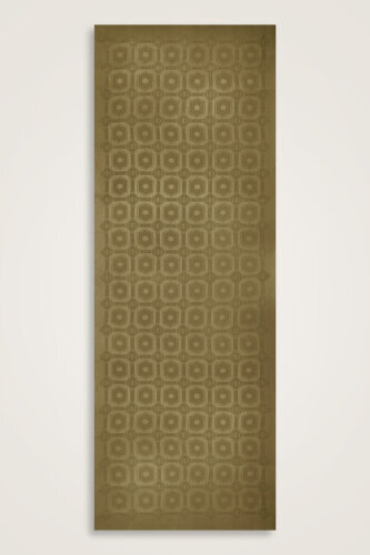 Hexagon Baklava Khaki Ramy Jacquard Shawl - 2