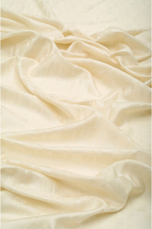 Honeycomb Monogram Cashmere Silk Shawl White - 4