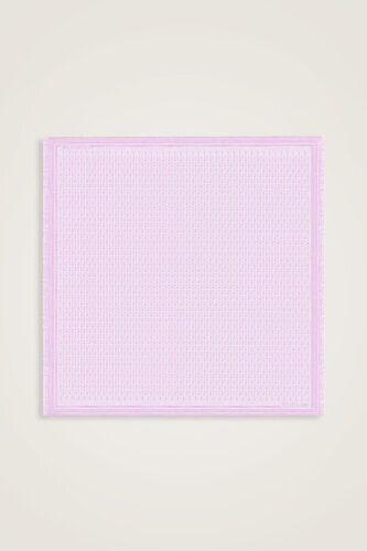 I Monogram Fuşya İpek Eşarp 140x140 
