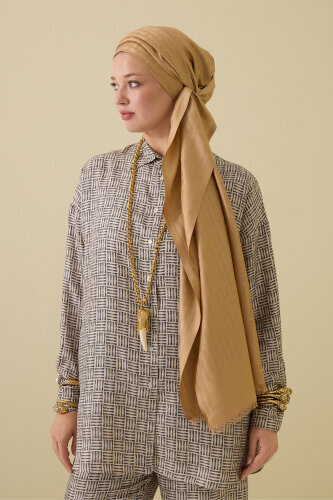 Iman Big Monogram Beige - 3
