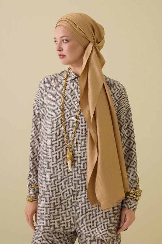 Iman Big Monogram Beige - 3