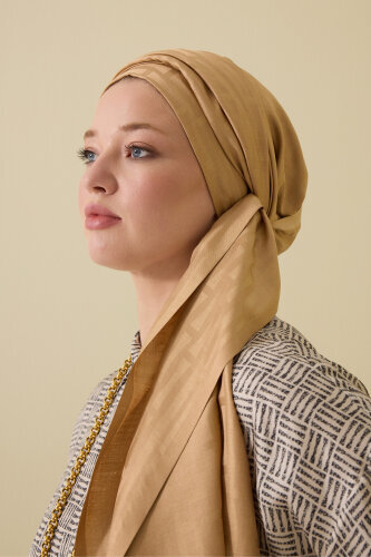 Iman Big Monogram Beige 