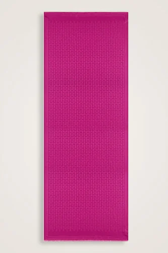 Iman Big Monogram Fuchsia - 2