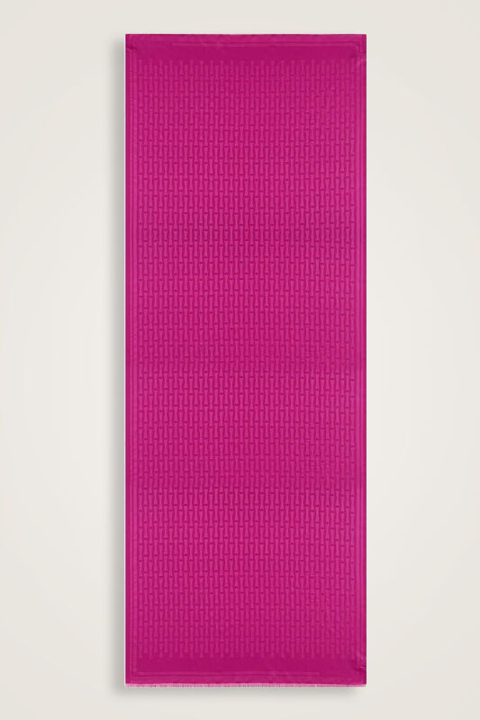 Iman Big Monogram Fuchsia - 2