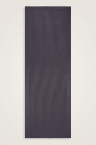 Iman I Anthracite Jacquard Silk Shirt Scarf 