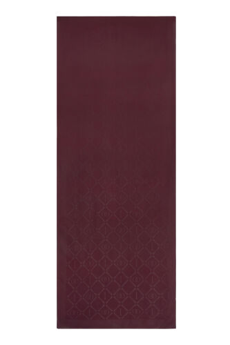 Iman I Baklava Burgundy Ramy Jacquard Shawl - 2