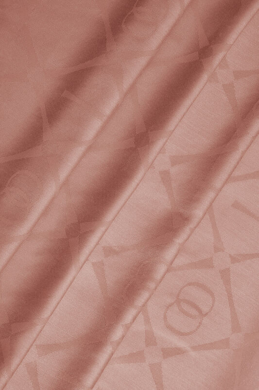 Iman I Baklava Dusty Rose Ramy Jacquard Shawl - 4
