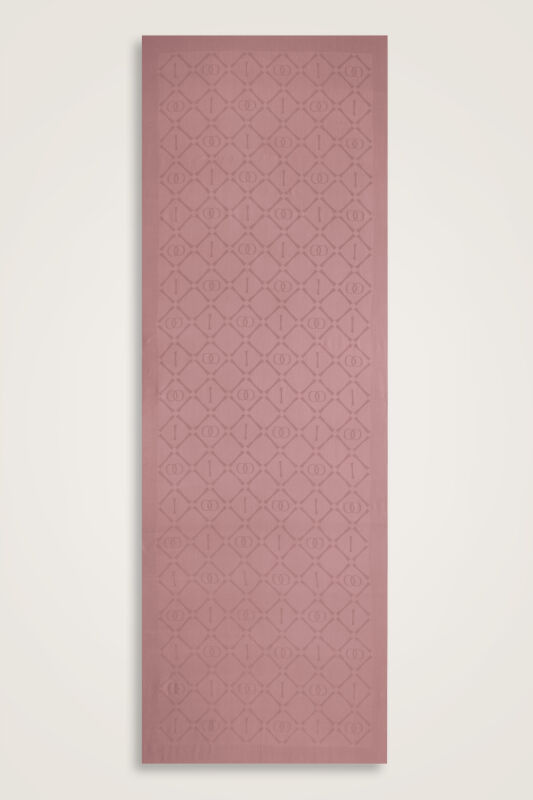 Iman I Baklava Dusty Rose Ramy Jacquard Shawl - 2