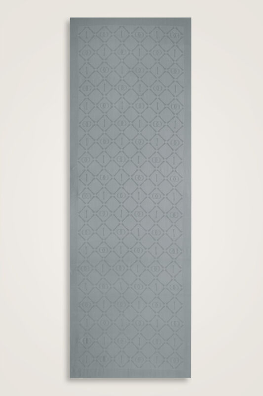 Iman I Baklava Gray Ramy Jacquard Shawl - 1