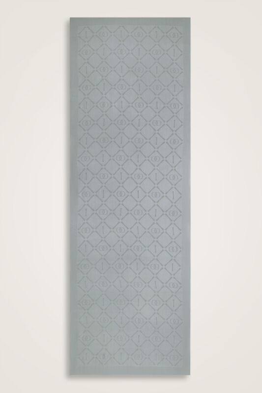 Iman I Baklava Gray Ramy Jacquard Shawl - 2