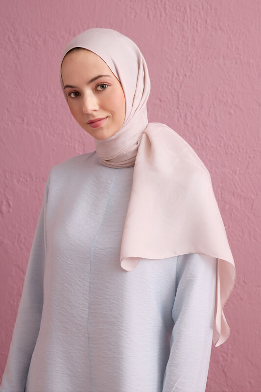 Iman I Baklava Powder Ramy Jacquard Shawl - 1