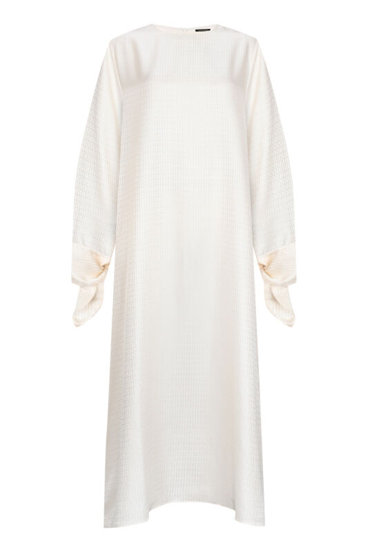Iman I Cuff Detailed Powder Dress - 1