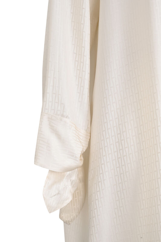 Iman I Cuff Detailed Powder Dress - 2