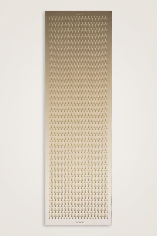  İman I Degrade Bej İpek Şal 70x210 - 2