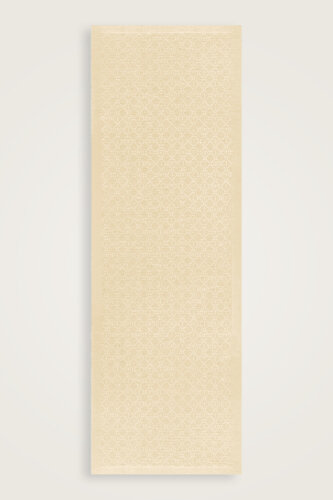 İman I Kafes Krem Tencel Pamuk İpek Şal 70x200 - Imannoor (2)