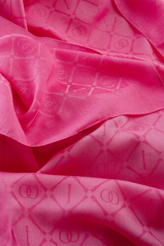 İman I Kafes Pembe Tencel Pamuk İpek Şal 70x200 - Imannoor (4)