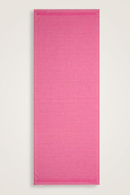 Iman I Fuşya Pamuk İpek Şal 80x210 - 1