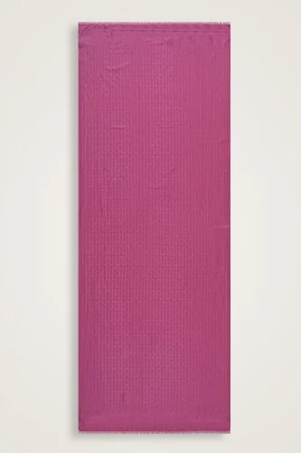 Iman I Pembe İpek Şal 70x200 