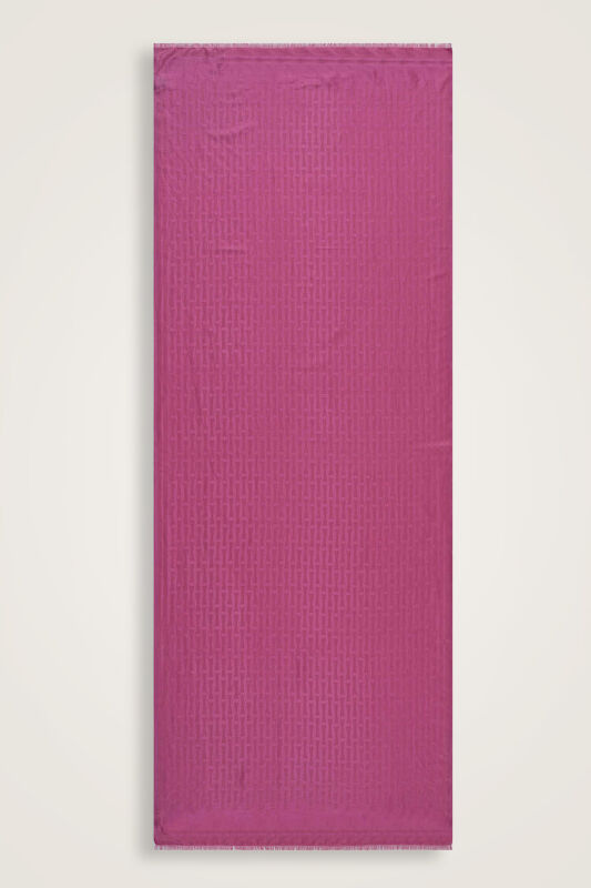 Iman I Pembe İpek Şal 70x200 - 1