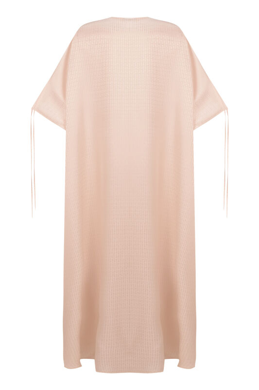 Iman I Powder Silk Abaya - 3