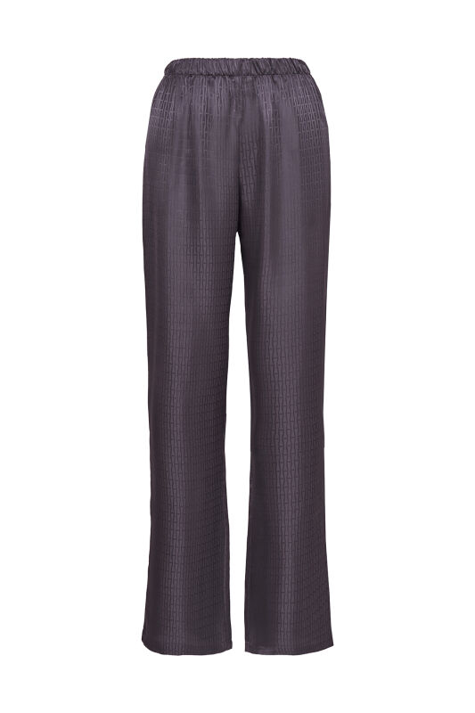 Iman I Silk Pajamas Pant Anthracite - 1