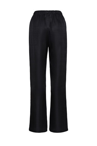 Iman I Silk Pajamas Pant Black - 2