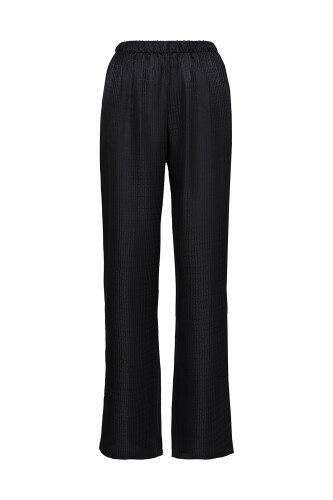 Iman I Silk Pajamas Pant Black - 1