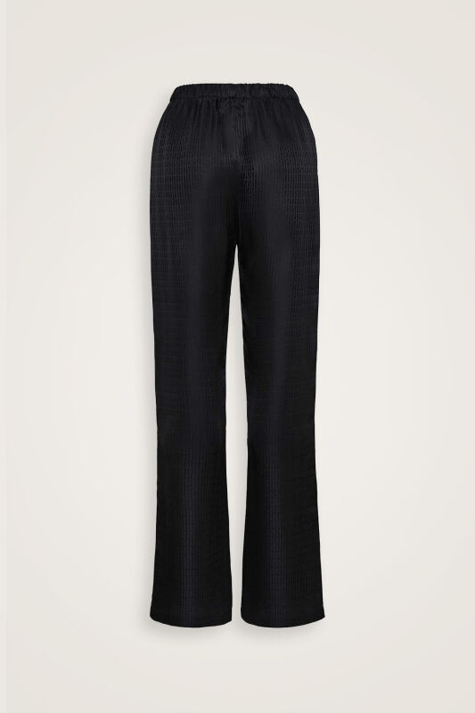 Iman I Silk Pajamas Pant Black - 4