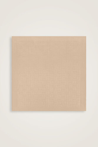  İman Kare Antik Bej Naia Eşarp 90x90 - Imannoor