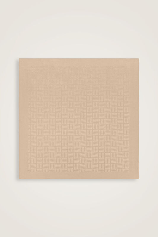 Iman Kare Antique Beige Naia Scarf - 1