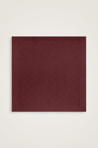  İman Kare Bordo Naia Eşarp 90x90 - Imannoor (1)